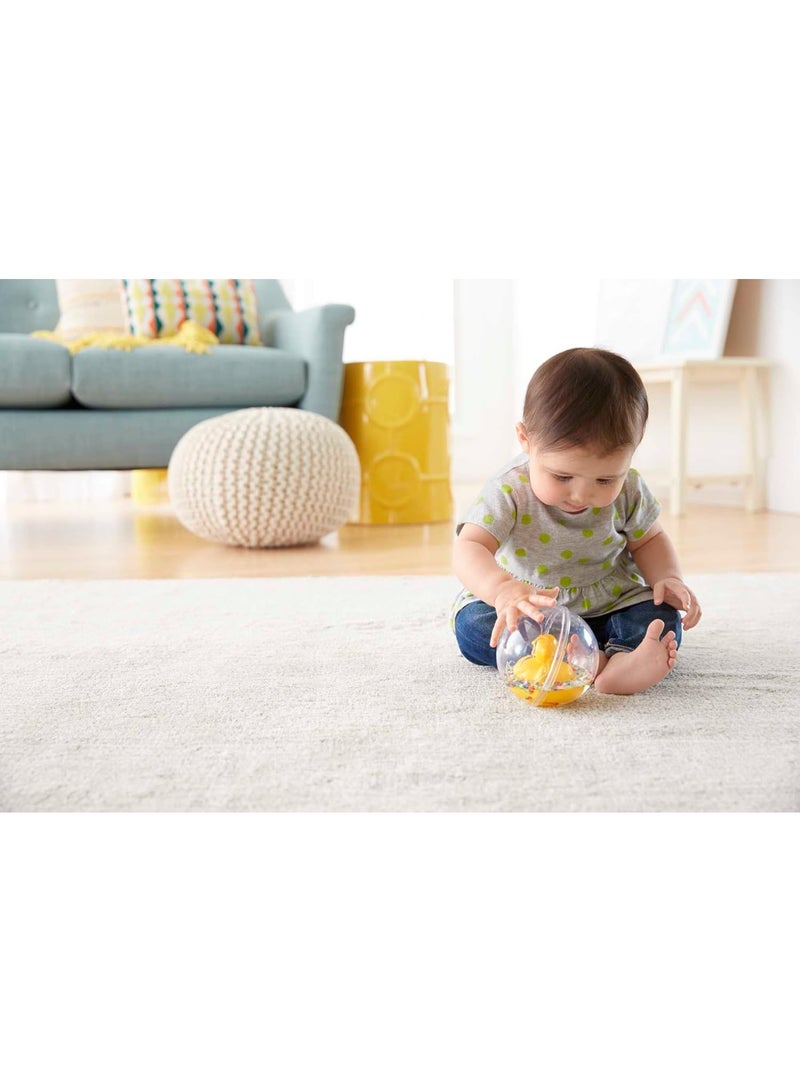 Fisher-Price 75676 Watermates Duck Ball, New-Born, Baby and Toddler Yellow Bath Toys - Image 5